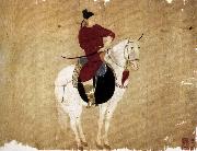 unknow artist Youn Nobleman on Horseback oil on canvas